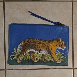 Gucci Blue clutch purse